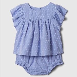 NWT GAP Baby Ruffle Set